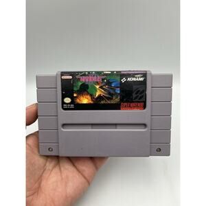Gradius III (Super Nintendo, 1991) Authentic SNES - Cart Only